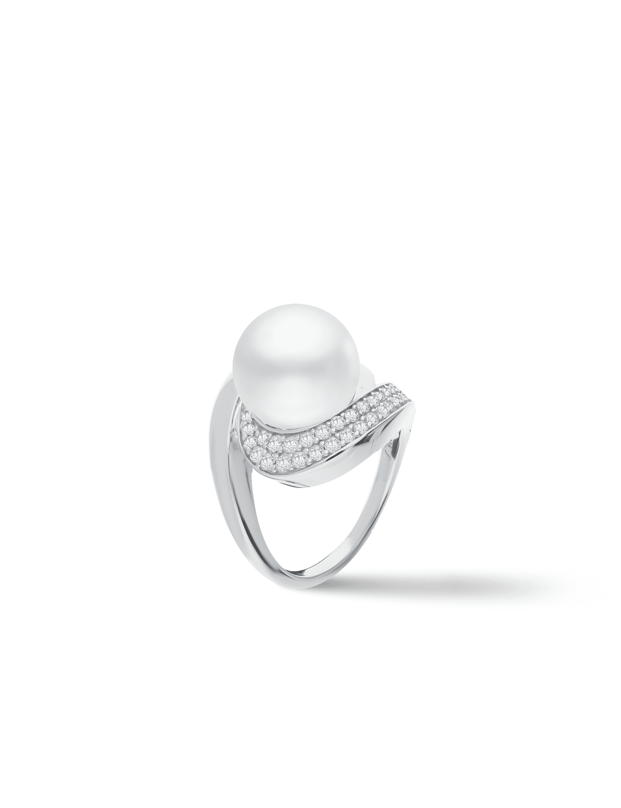 Ring, 925/- Silber mit Perle 12mm