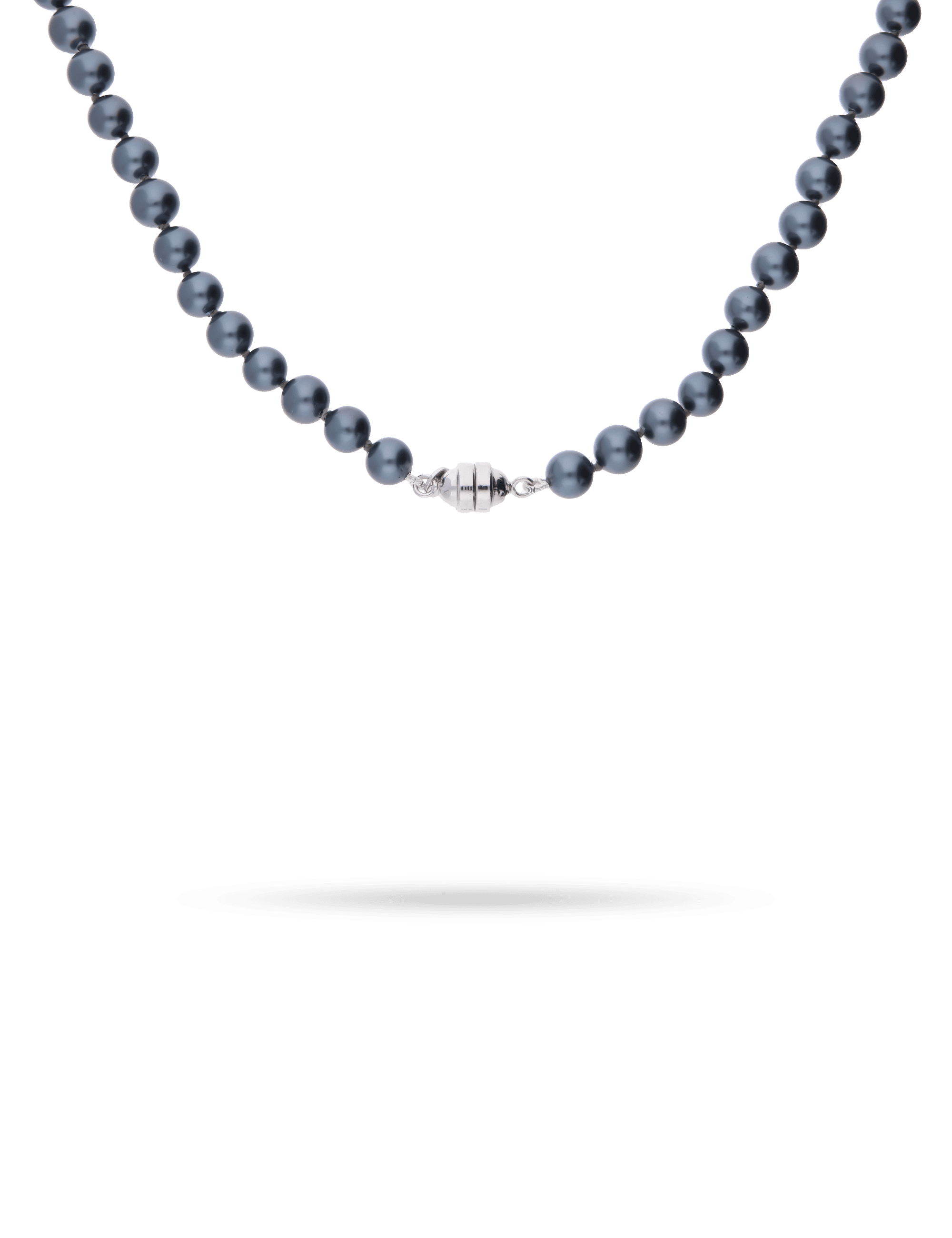 Perlenkette 6mm mit Magnetverschluß