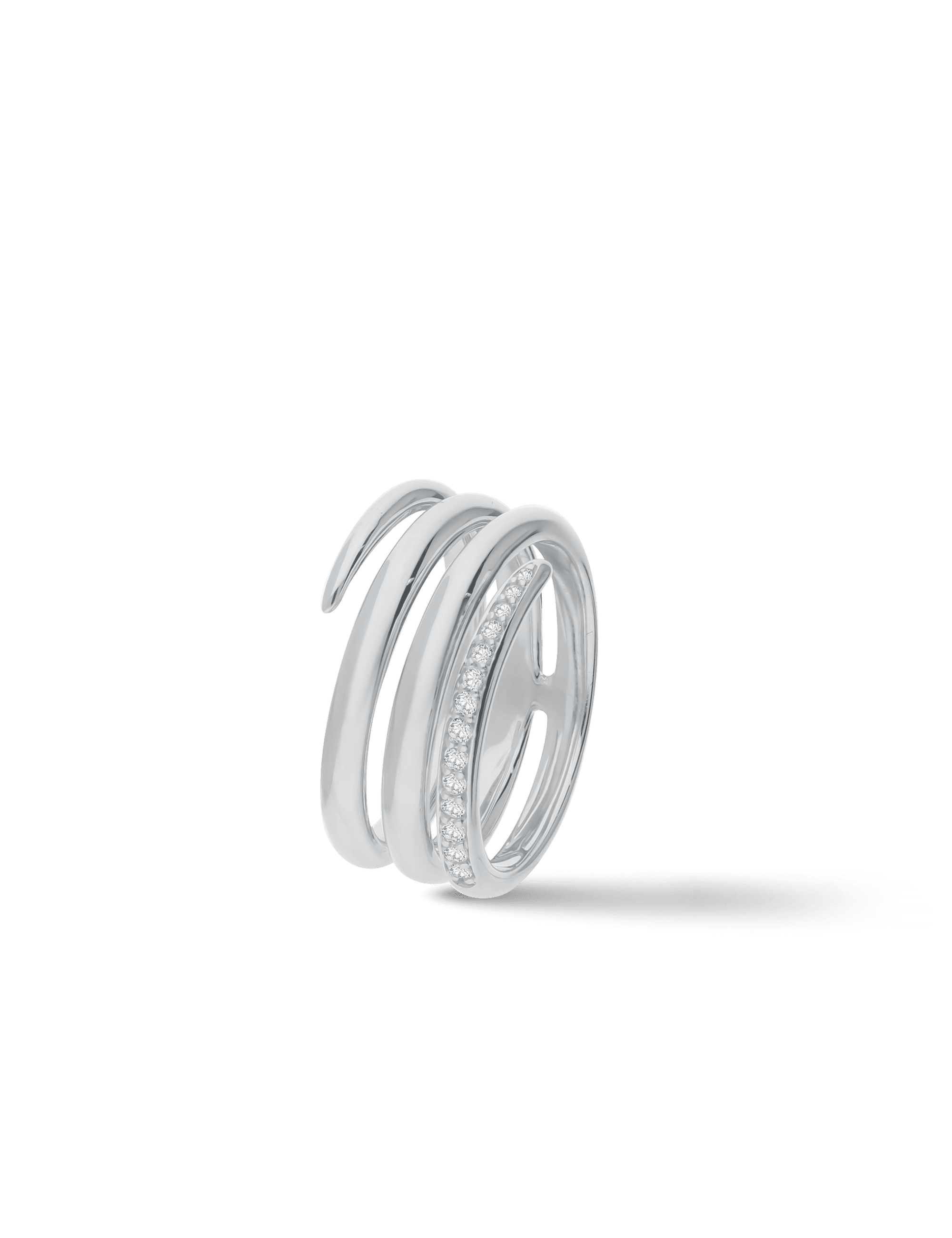 Ring, 925/- Silber mit Zirkonia