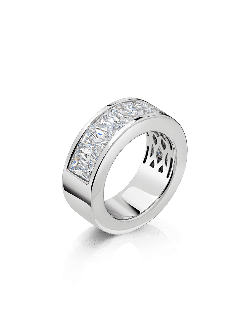 Ring 925/- Silber rhodiniert