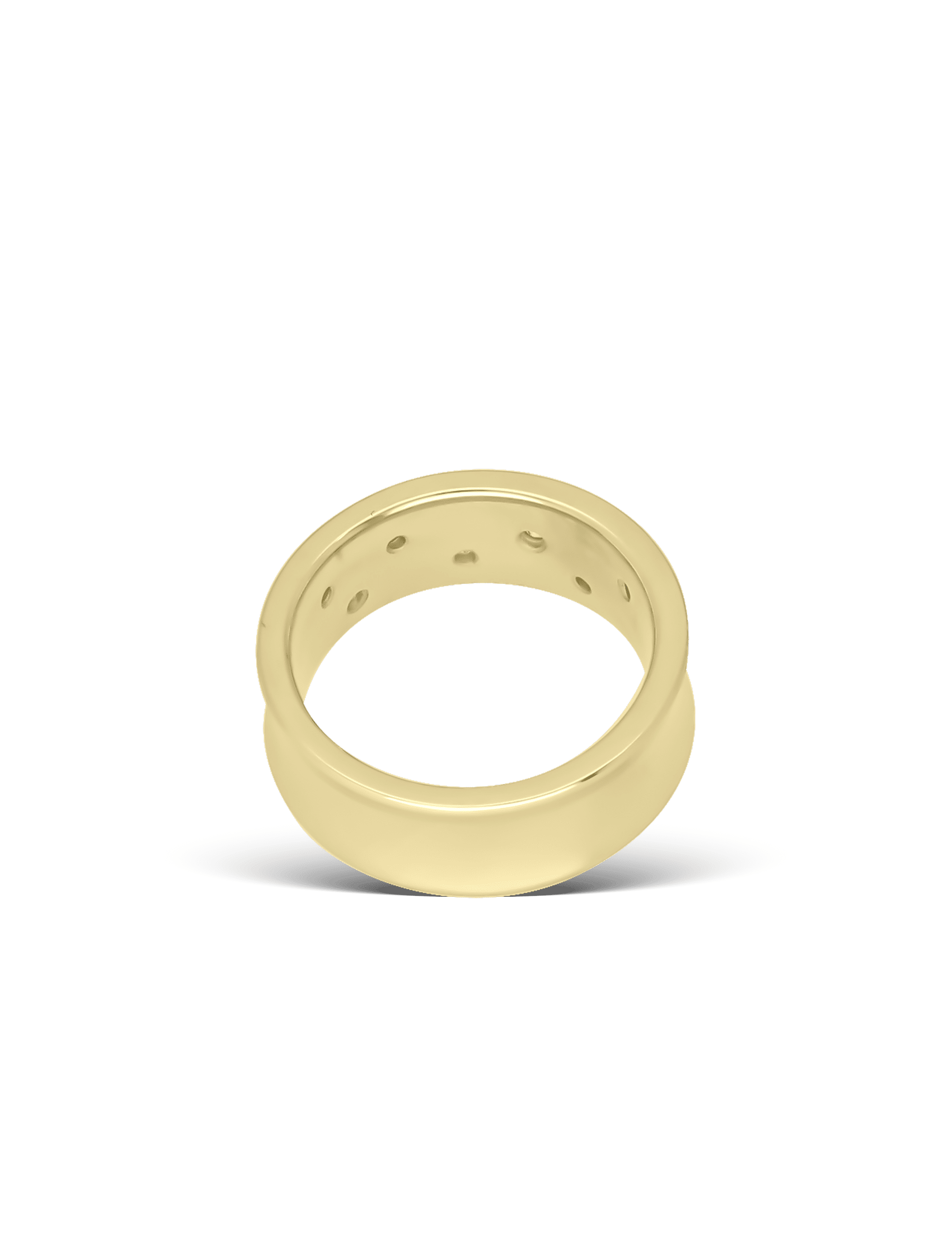 Premium Ring, 585/- Gelbgold mit Diamanten 0,125 Karat