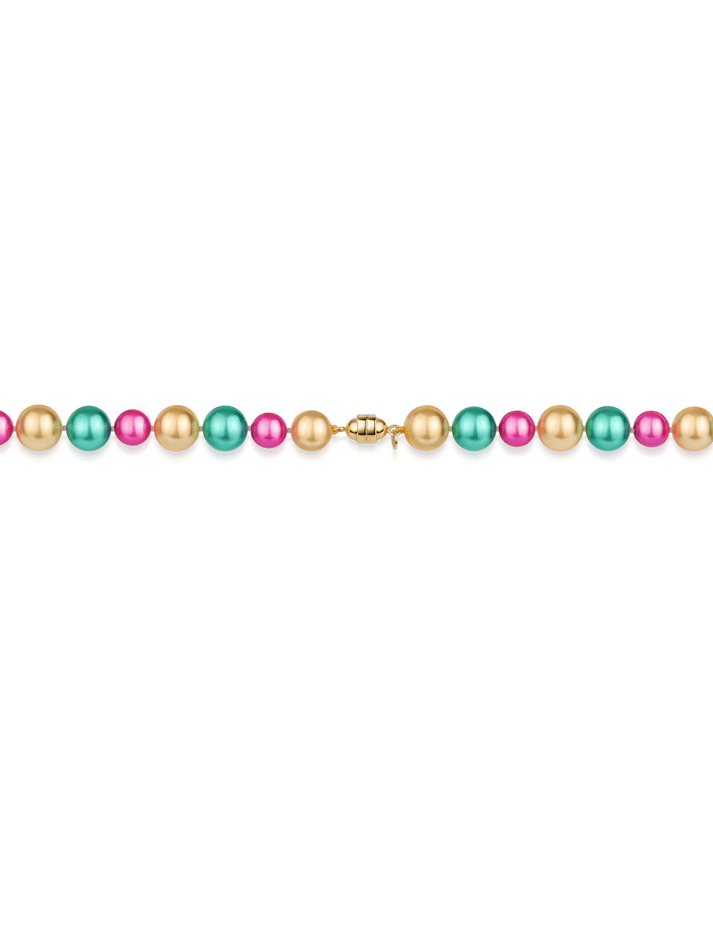 Perlenkette 45cm multi