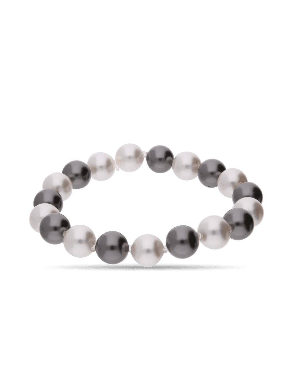 Perlarmband flexiblel 8mm