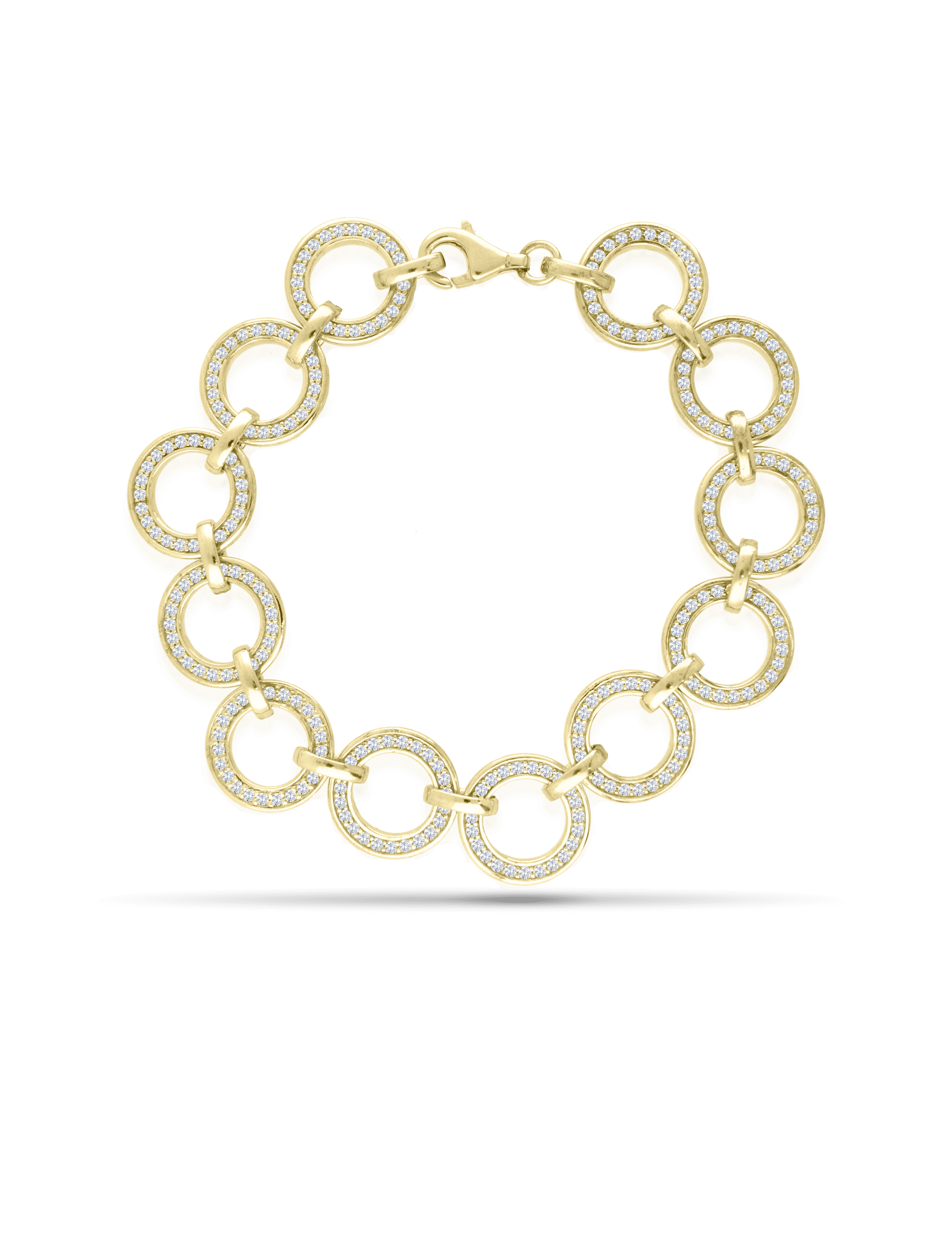 Armband, 925/- Silber mit Zirkonia