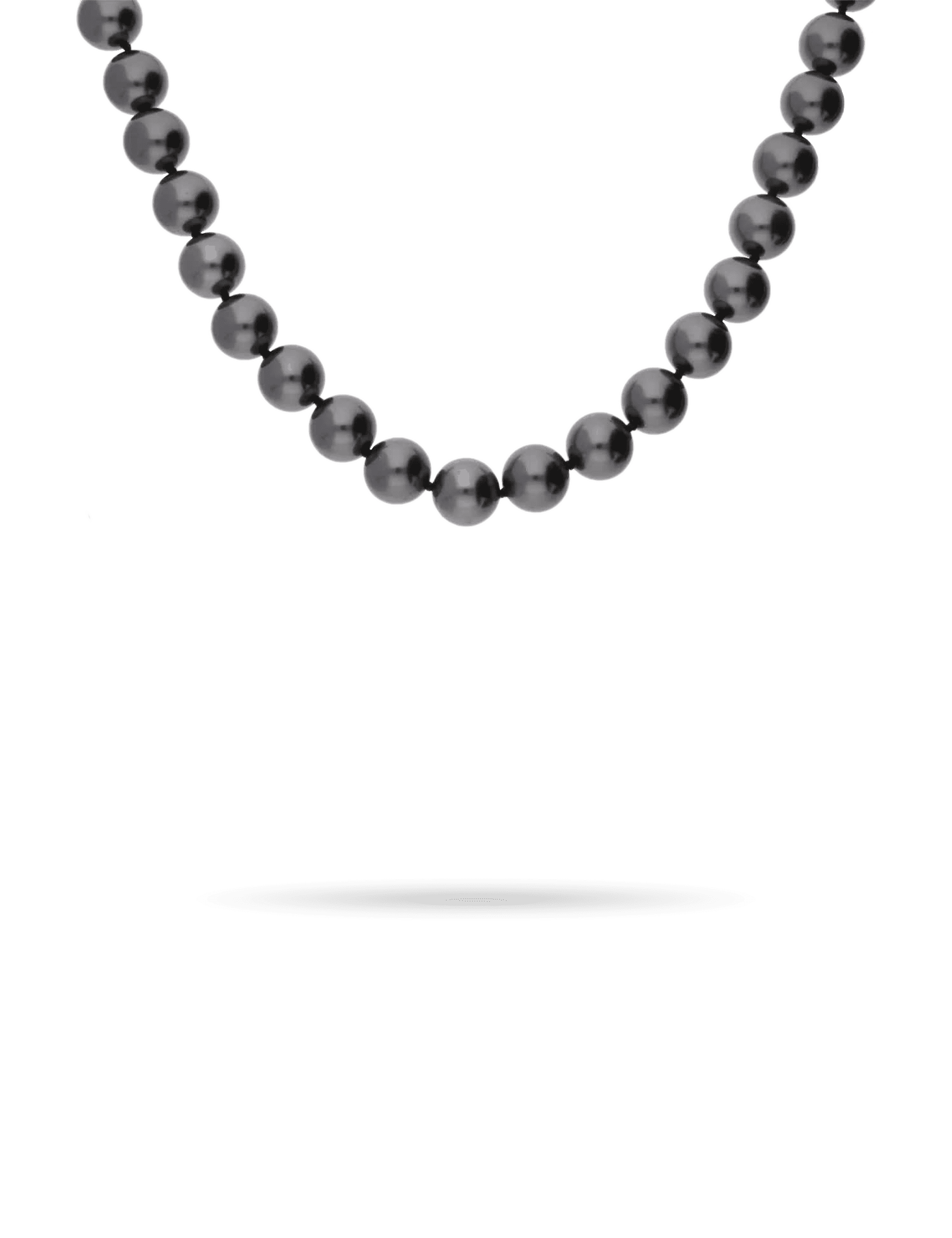 Perlenkette mit Magnetverschluss 10mm