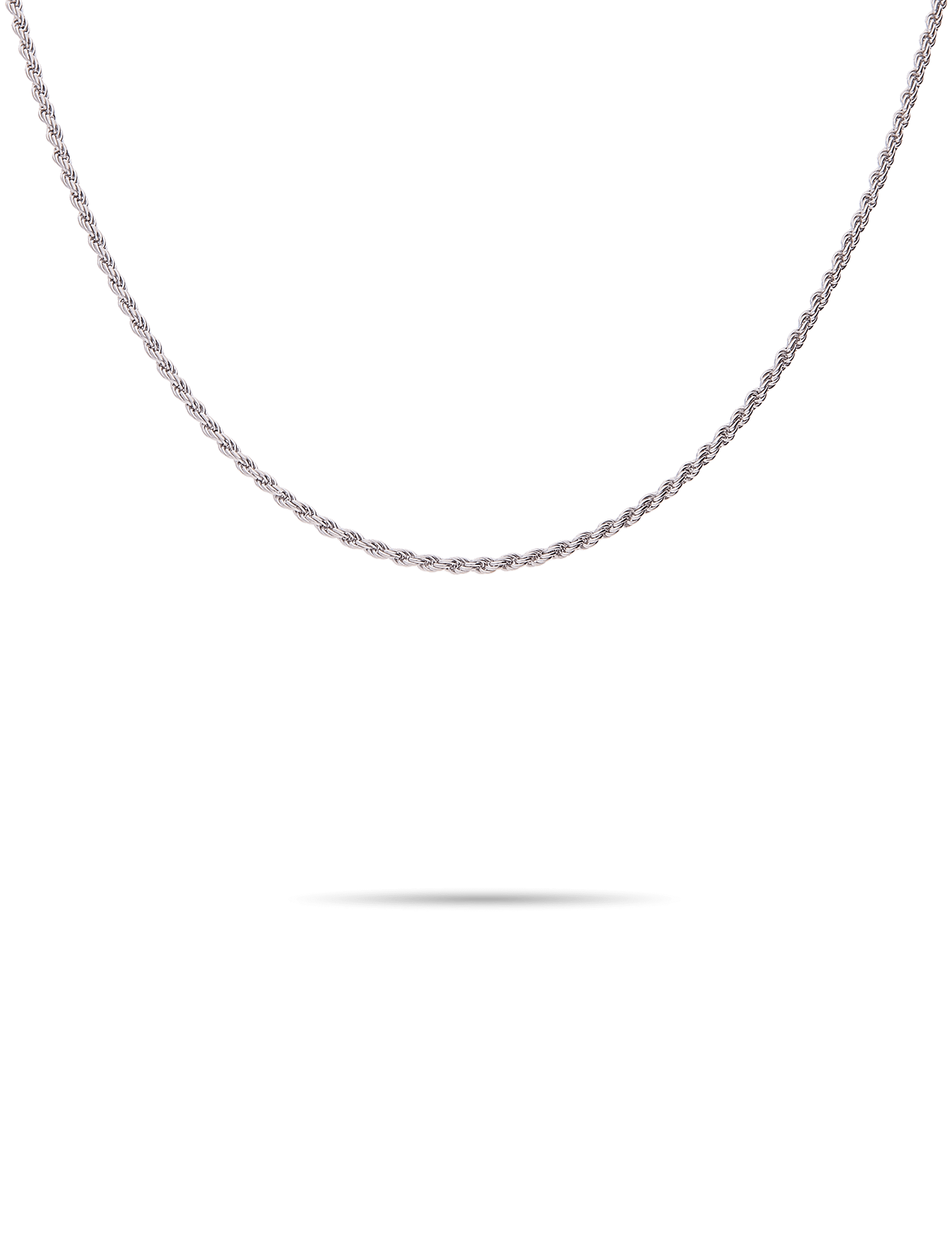 Kordelkette 925/- Silber 90cm
