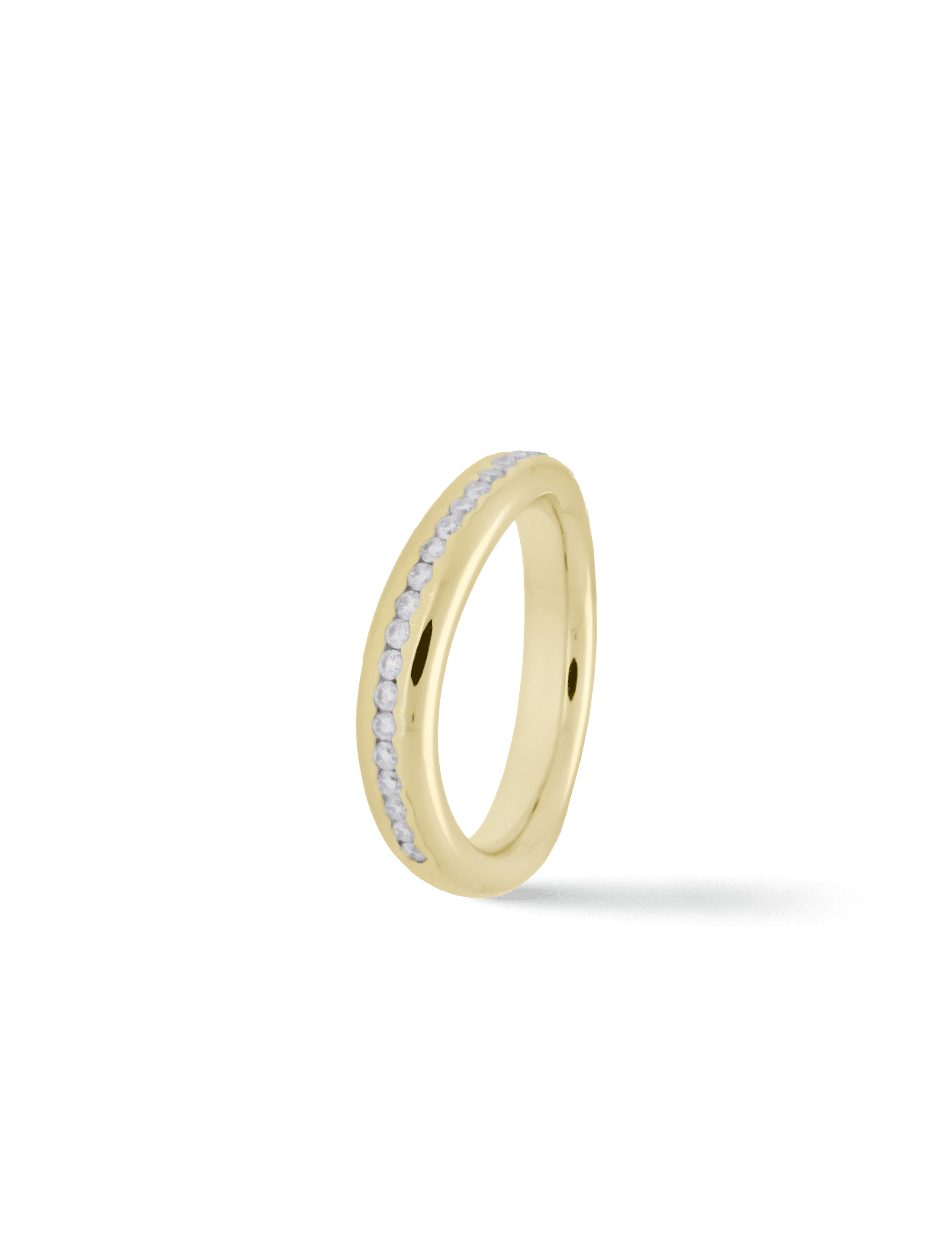 Premium Ring, 585/- Gelbgold mit Diamanten 0,30 Karat