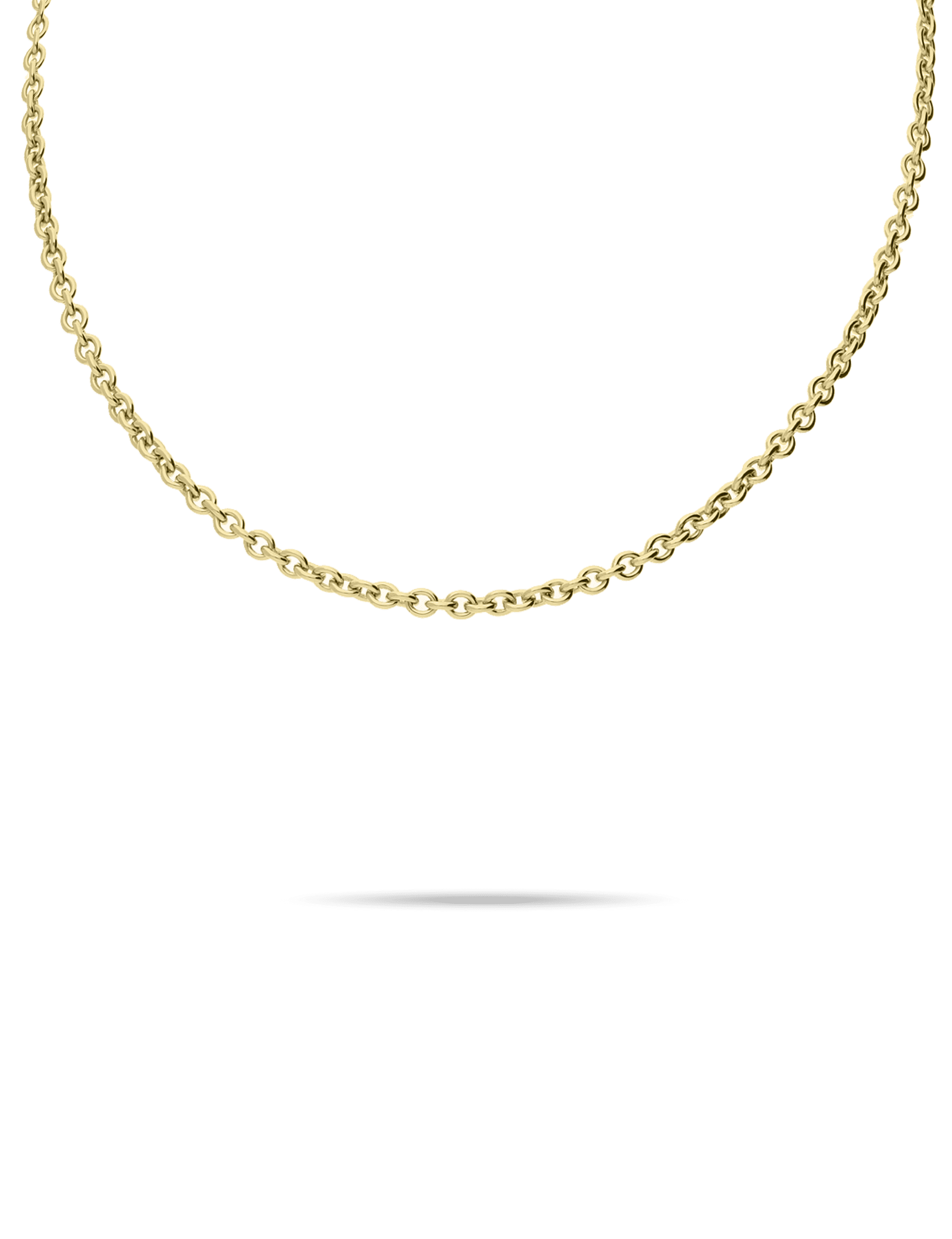 Ankerkette 925/- Silber goldplattiert 90cm