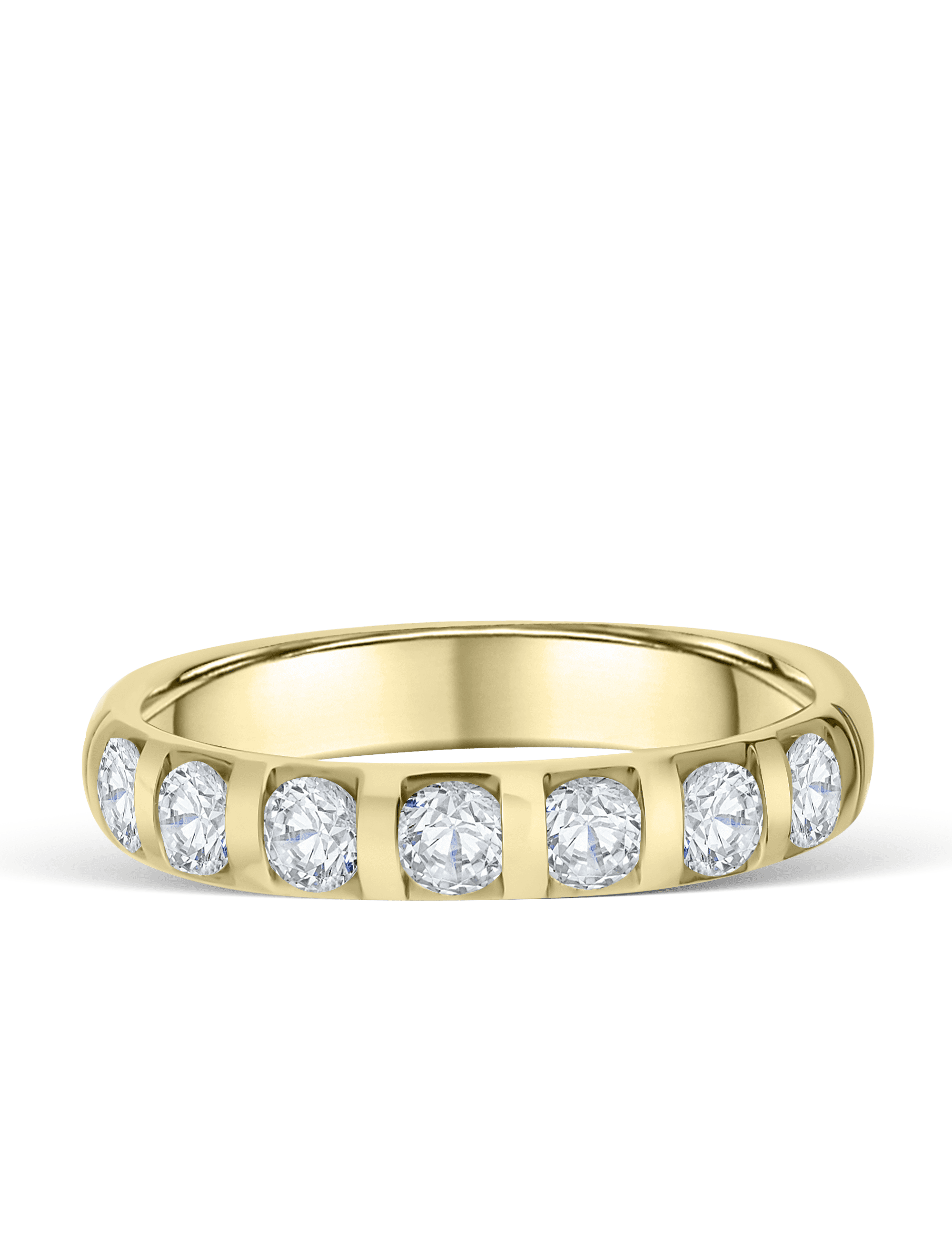 Premium Ring, 585/- Gold mit Diamanten 1,00 Karat