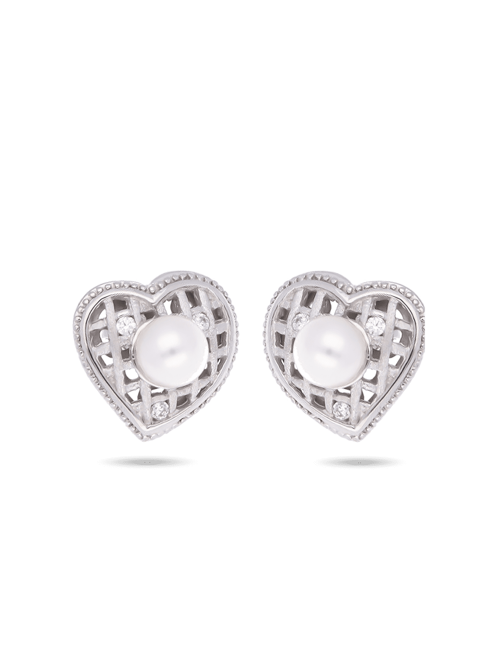 Ohrstecker "Herz" 925/- Silber
