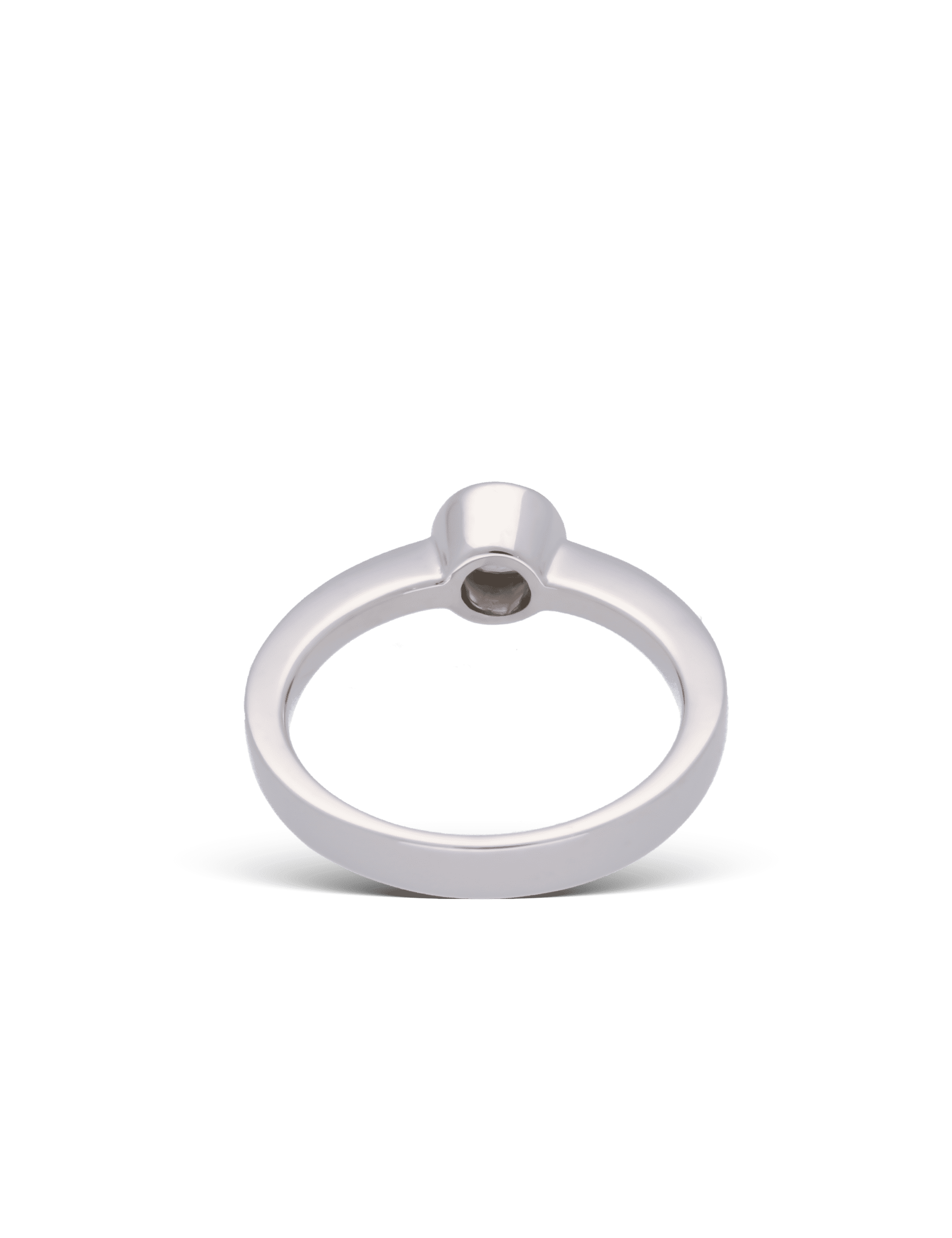 Premium Ring, 585/- Weißgold mit Diamant 0,40 Karat