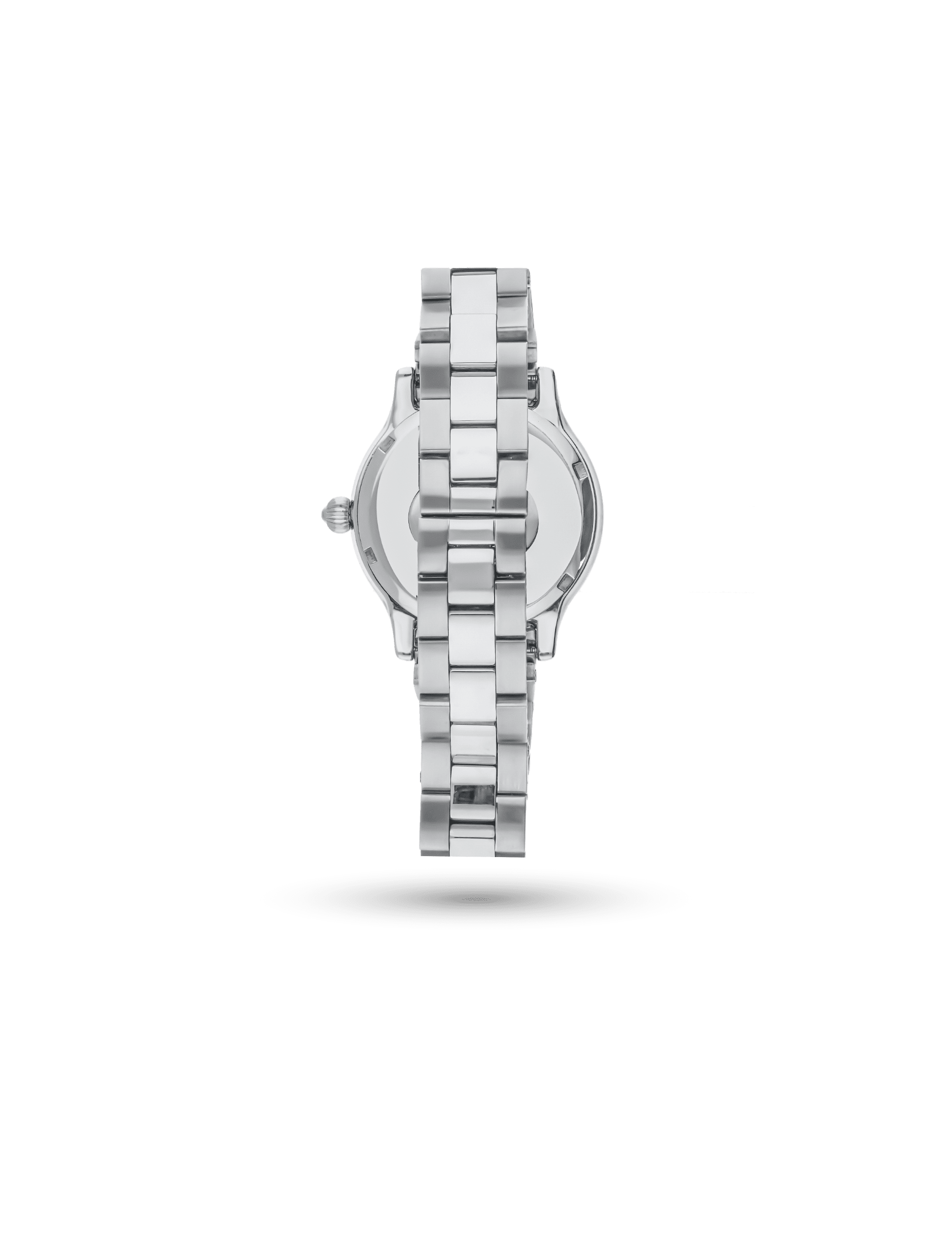 Premium Uhr, Edelstahl mit Diamanten