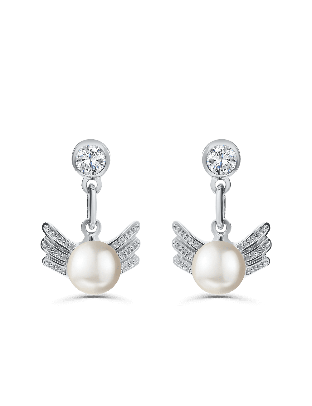 Ohrstecker 925/- Silber rhodiniert
