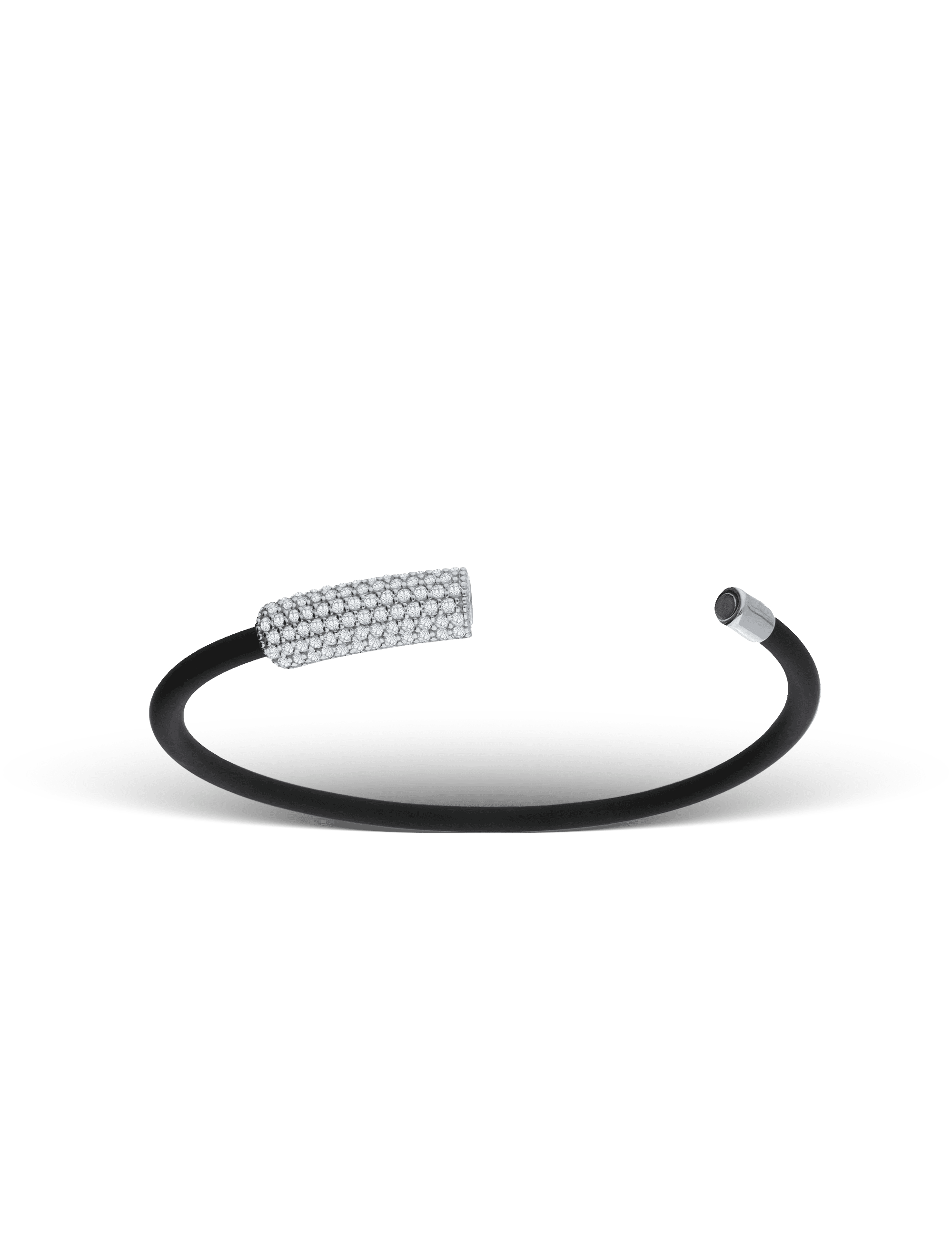 Kautschukarmband mit Schmuckschließe 19cm