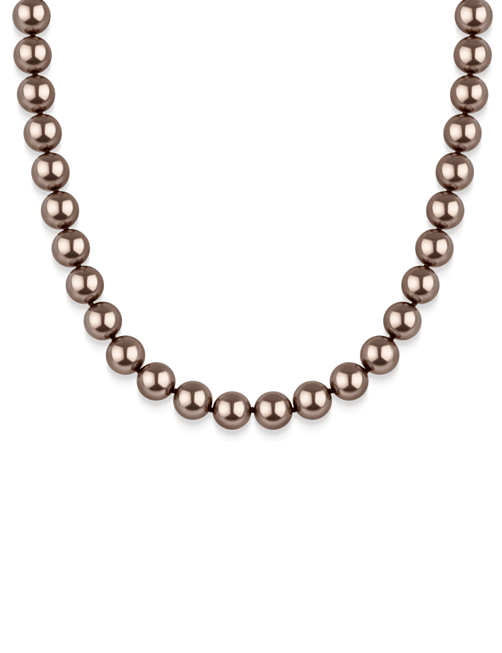 Essentials Collier 12mm nougat 45cm