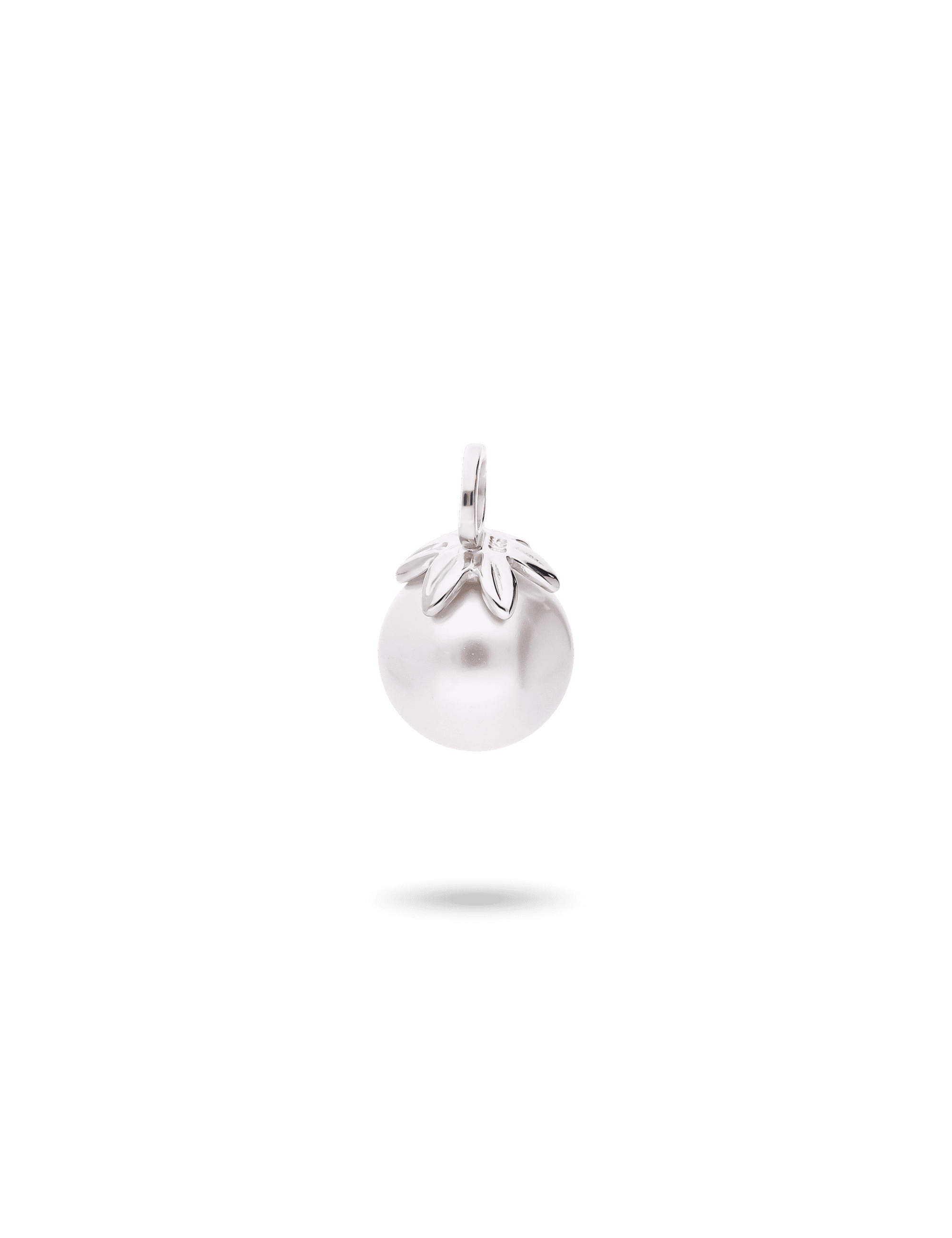 Einhänger Blüte, 925/- Silber mit Perle