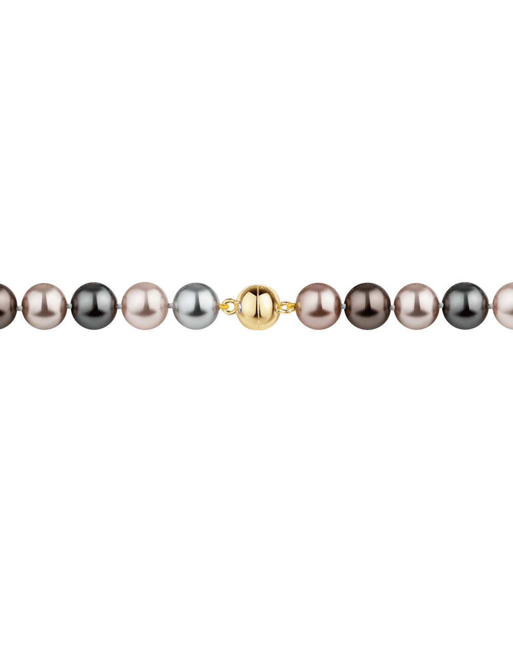 Collier 14mm multi-rosé 47cm