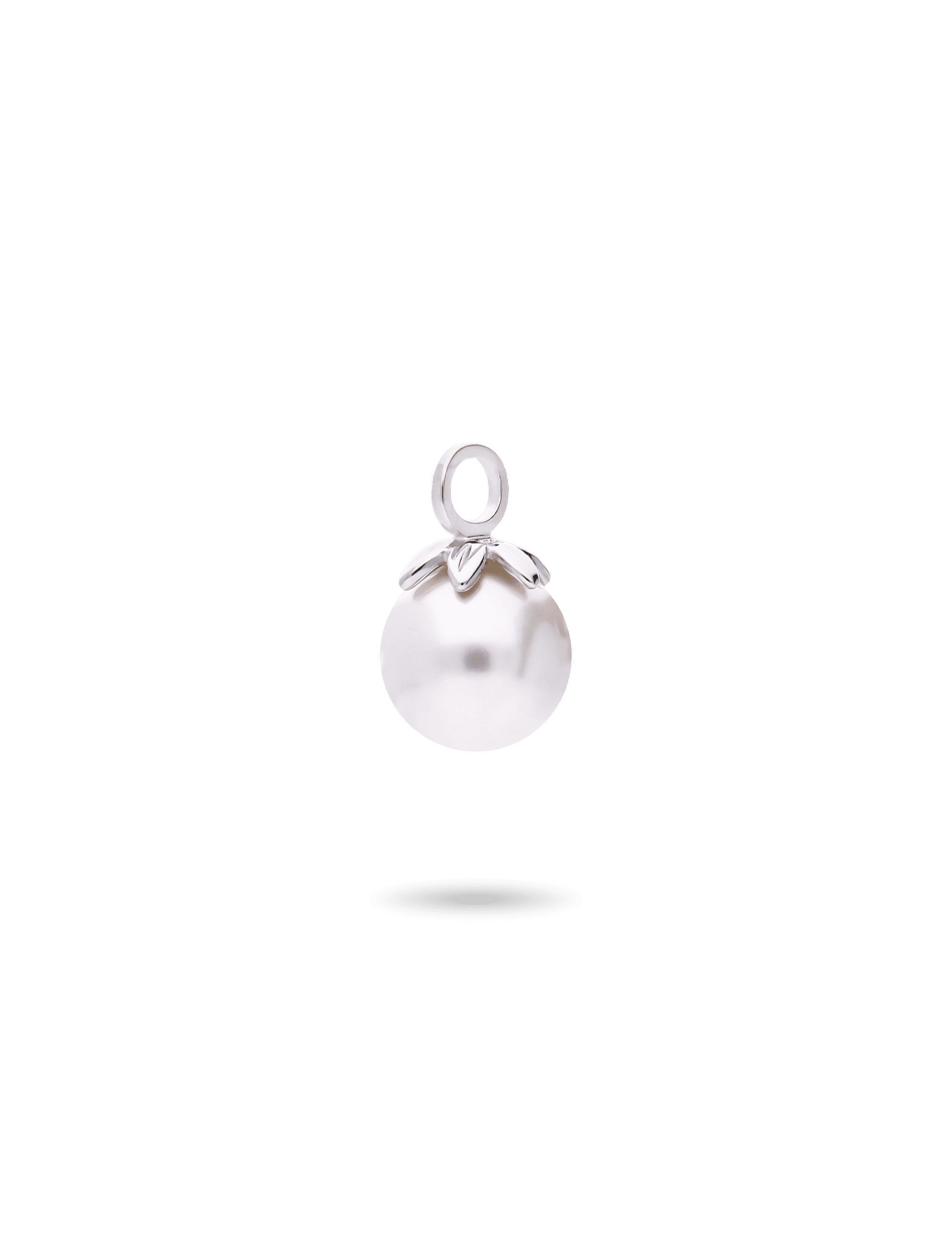 Einhänger Blüte, 925/- Silber mit Perle