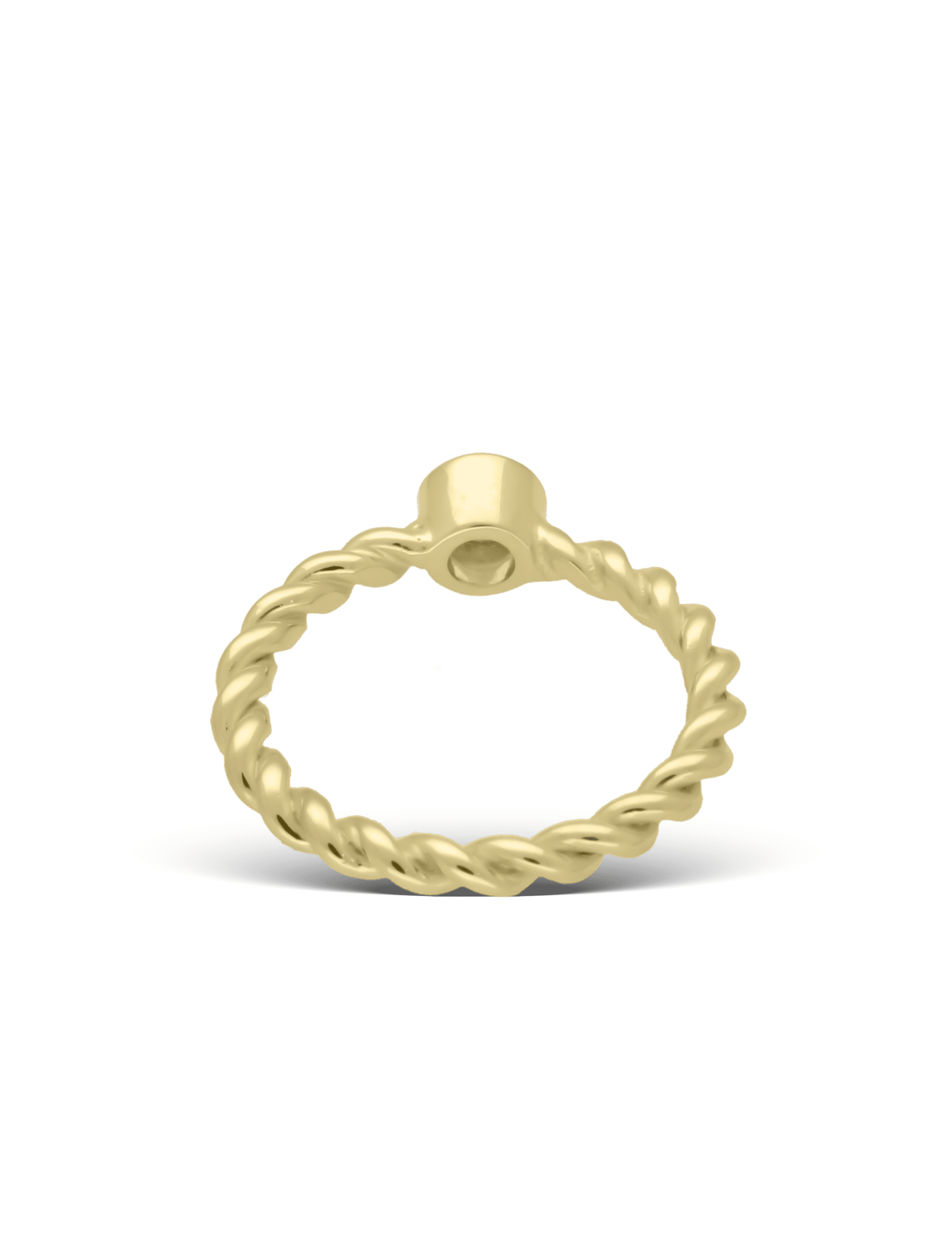 Premium Ring, 585/- Gelbgold mit Diamant 0,40 Karat