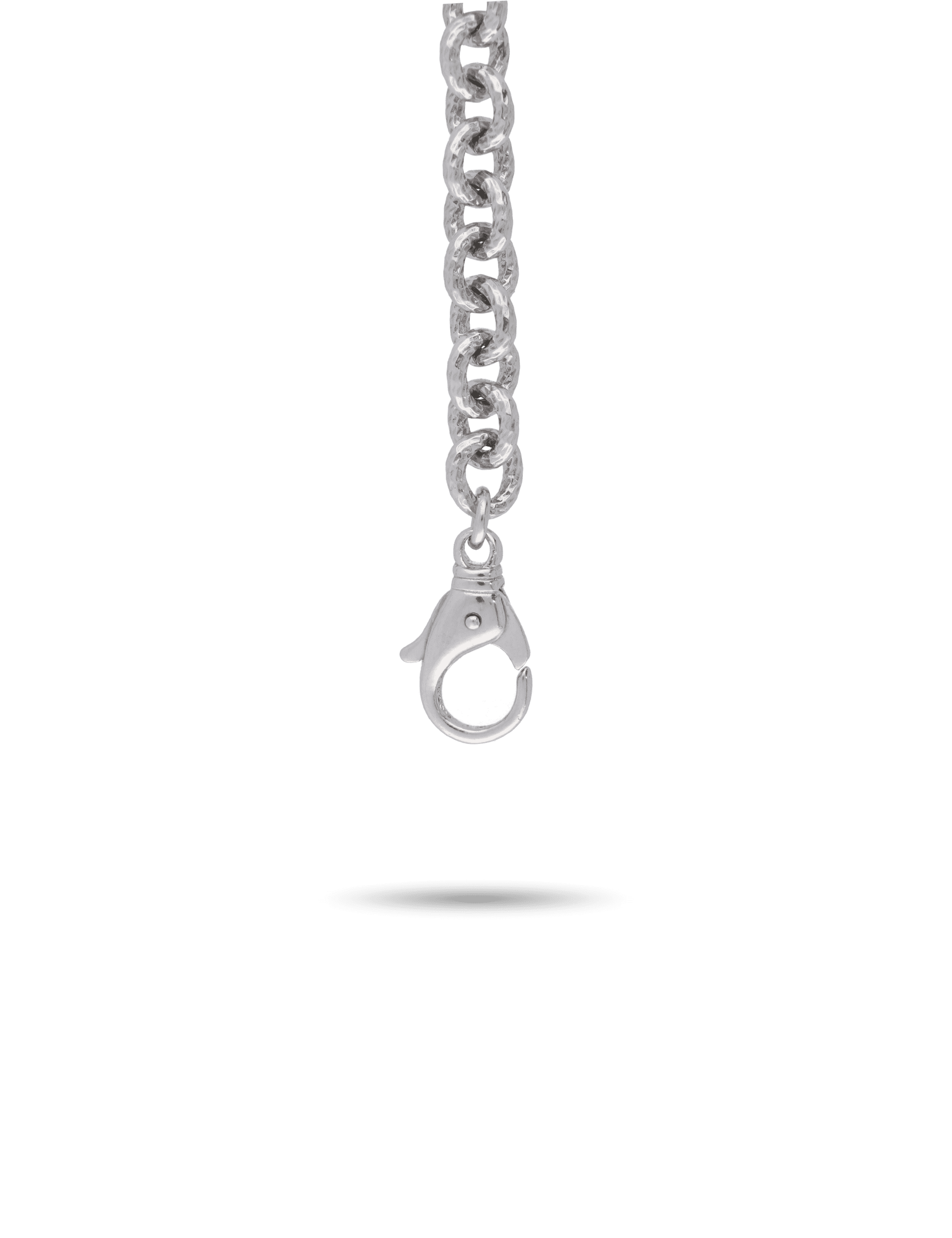 Armband, 925/- Silber mit Karabiner 20cm