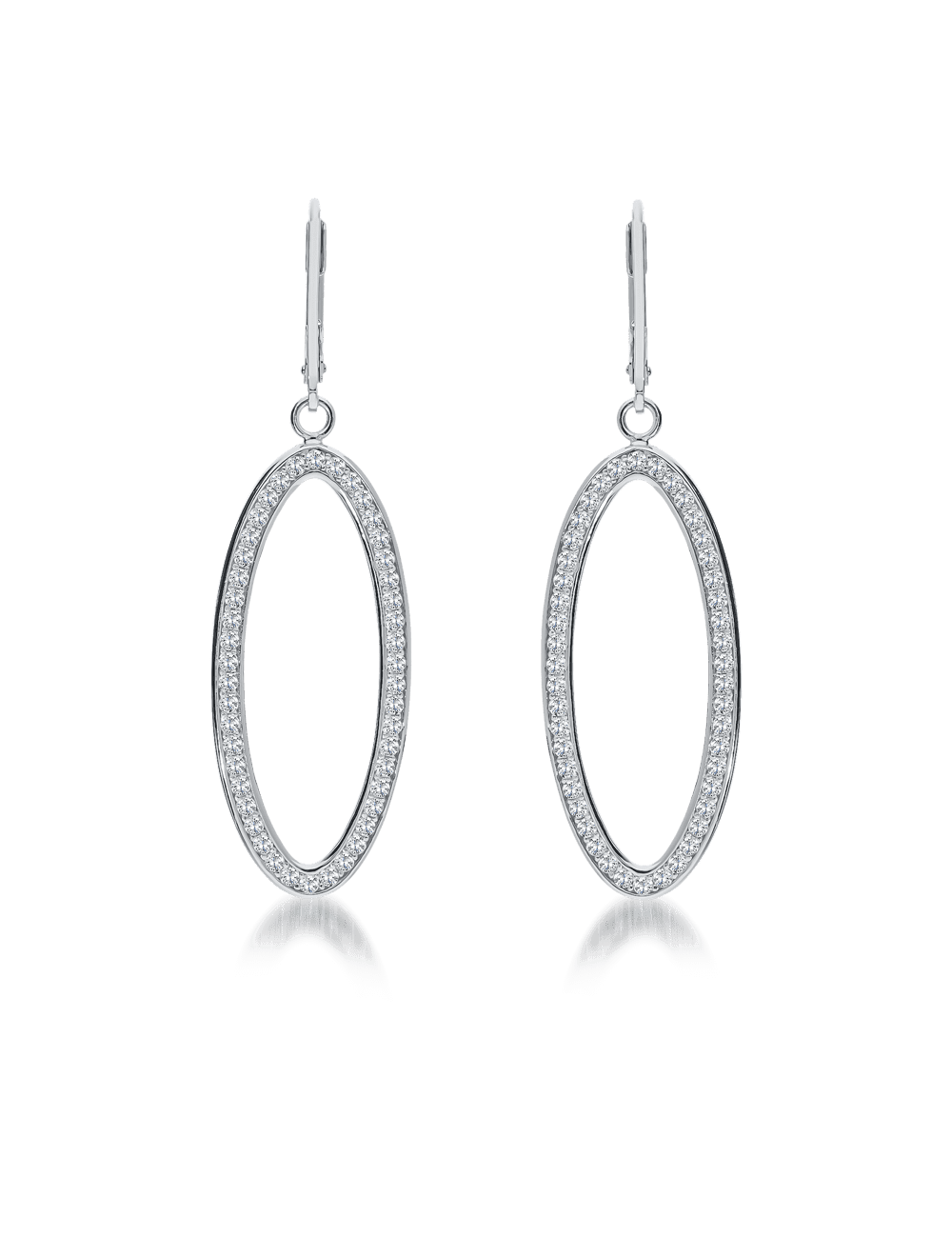 Ohrhänger 925/- Silber rhodiniert