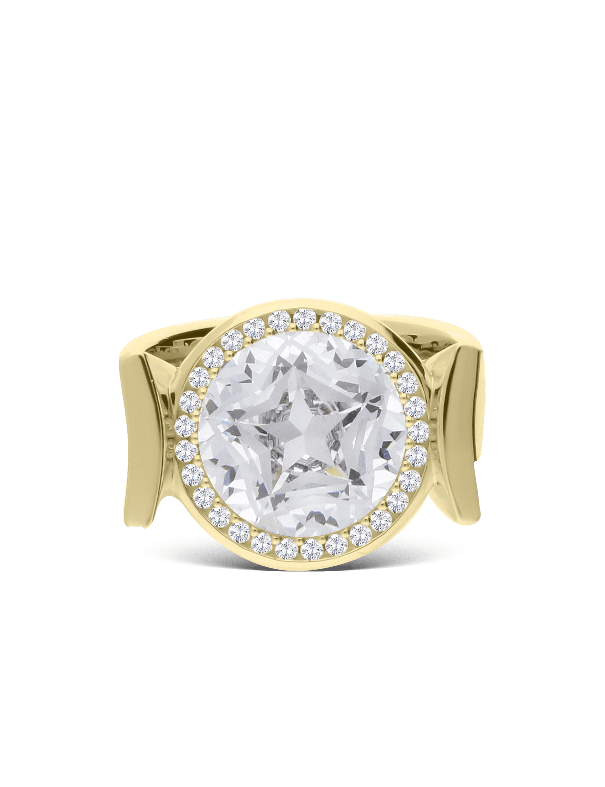 Ring, 925/- Silber mit Zirkonia Star Cut