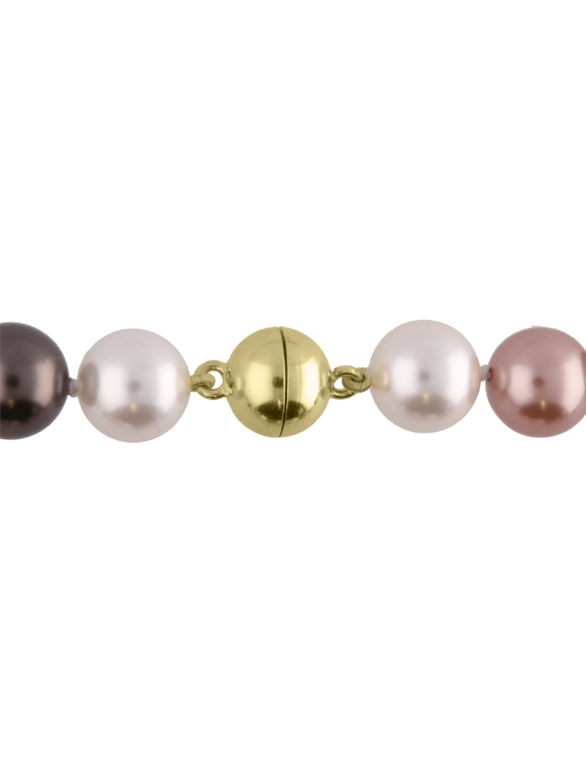 Perlenkette 12mm mit Magnetschließe