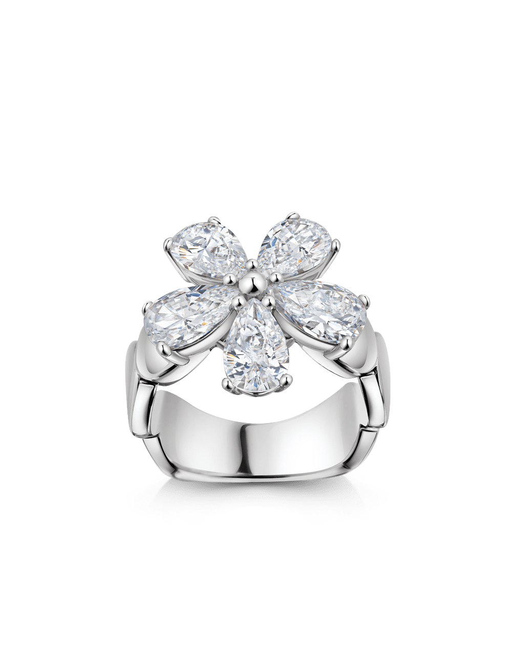 Ring "Blume" 925/- Silber