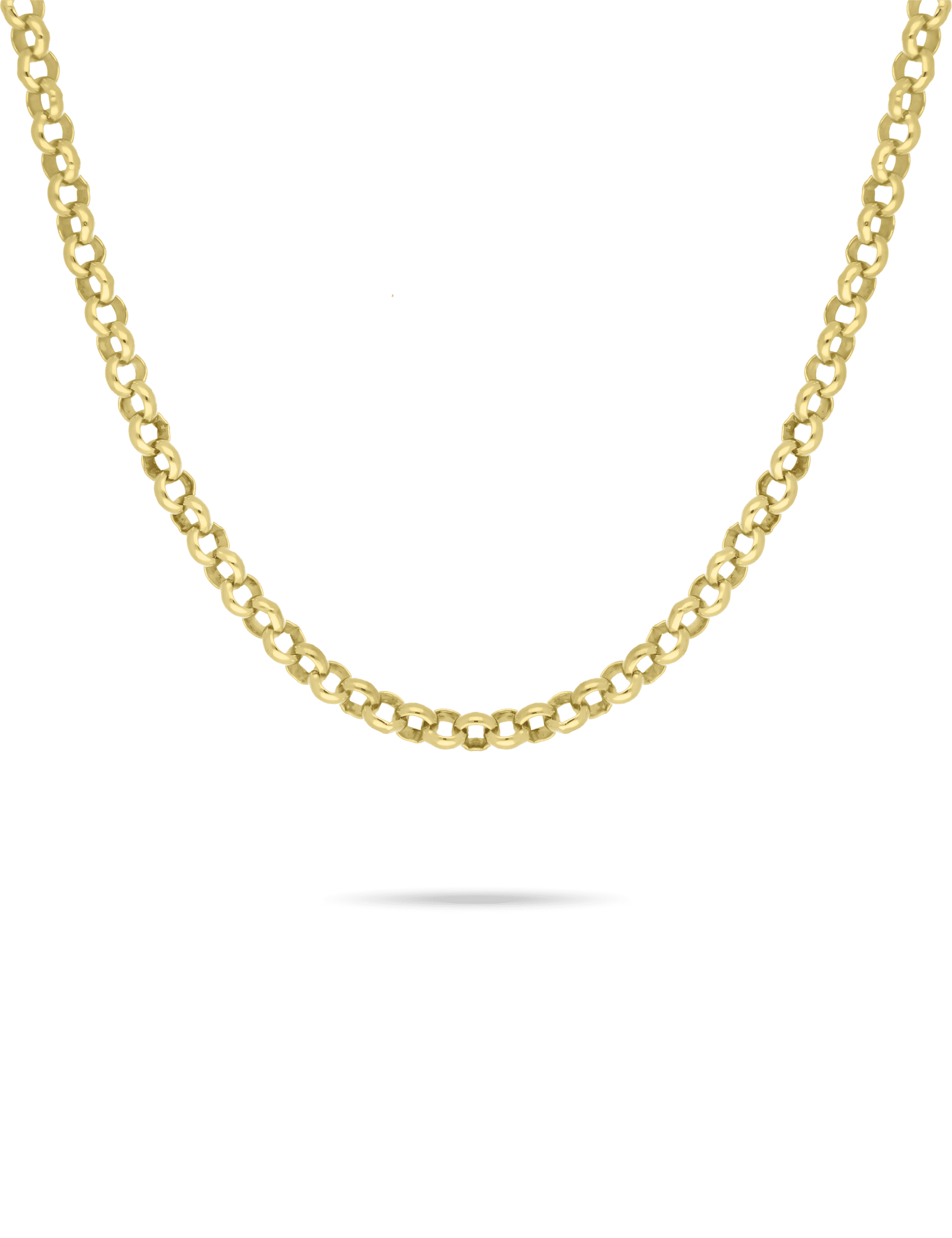 Premium Collier, Erbskette 585/- Gelbgold 45cm